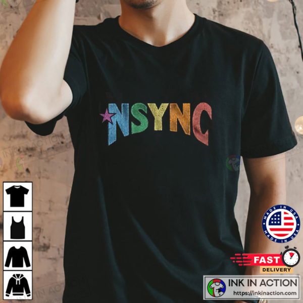 NSYNC Band Logo 2 Smoke NSYNC Merch