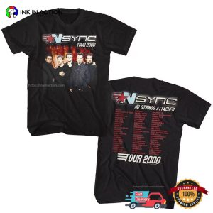 NSYNC No Strings Attached Tour T-shirt