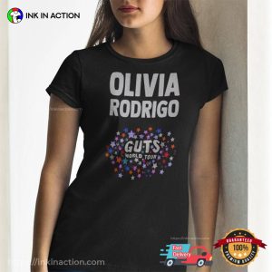 Olivia Rodrigo Guts World Tour Tee Shirt