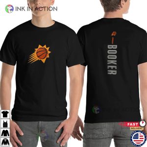 Phoenix Suns Devin Booker 90s Graphic Tee - Ink In Action