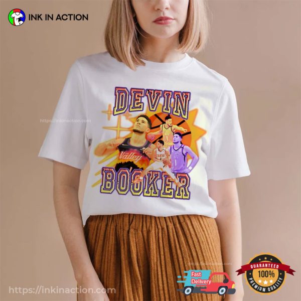 Present For Basketball Lover Devin Booker Phoenix T-Shirt