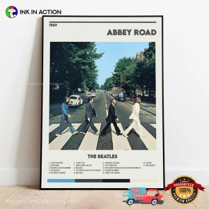 The Beatles Abbey Road Music Album Poster