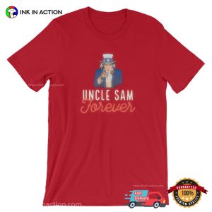 uncle sam Forever Cool USA best souvenir Short Sleeve Tee 4