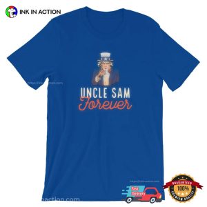 uncle sam Forever Cool USA best souvenir Short Sleeve Tee 5