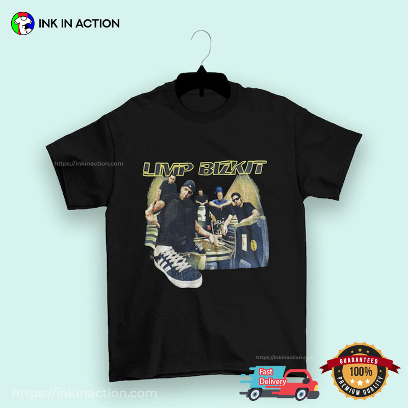 1998 Summer Tour Limp Bizkit Vintage Shirt - Ink In Action