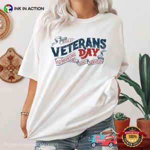2023 veterans day Honor All Who Served T Shirt 1