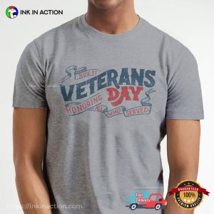 2023 veterans day Honor All Who Served T Shirt 2