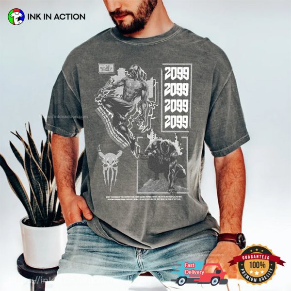 90s Vintage Spiderman 2099 Comfort Colors T-Shirt