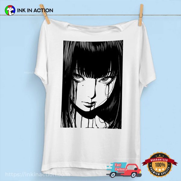 Anime Manga Girl Horror Tokyo Fashion Style Tee