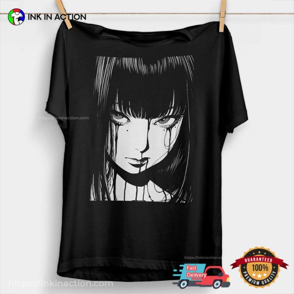 Anime Manga Girl Horror Tokyo Fashion Style Tee