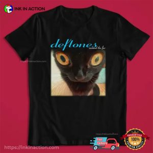 Around The Fur Cat Deftones T-shirt