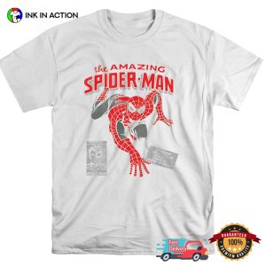 Avenger The Amazing Spider man Retro Comic T Shirt 1