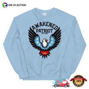 Awakened Patriot 2020 USA Eagle Comfort Colors Shirt 1