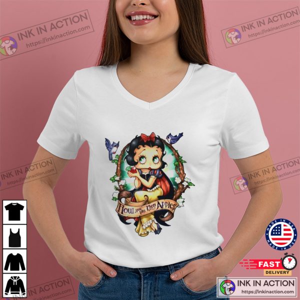 Betty Boop Snow White How You Like Them Apples Essential T-Shirt