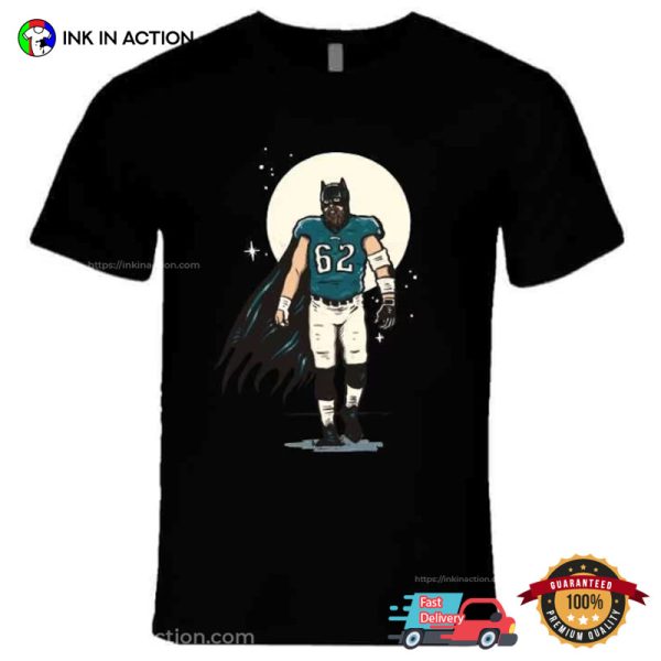 Batman Jason Kelce Philadelphia Eagles T-shirt