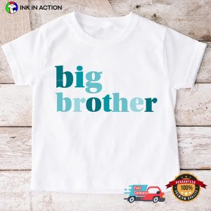 Big Brother New Baby Announcement Tee