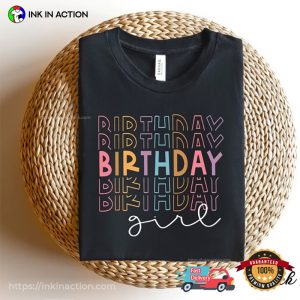 Birthday Girl Party birthday tees 5