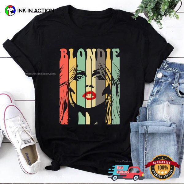 Blondie Classic Rock Cool Retro Style T-shirt