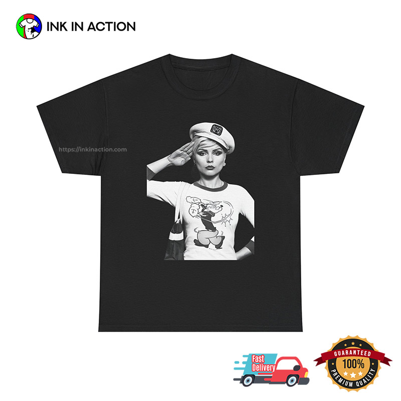 Blondie Debbie Harry Sailor Retro T-shirt Blondie Debbie Harry Sailor Retro T-shirt