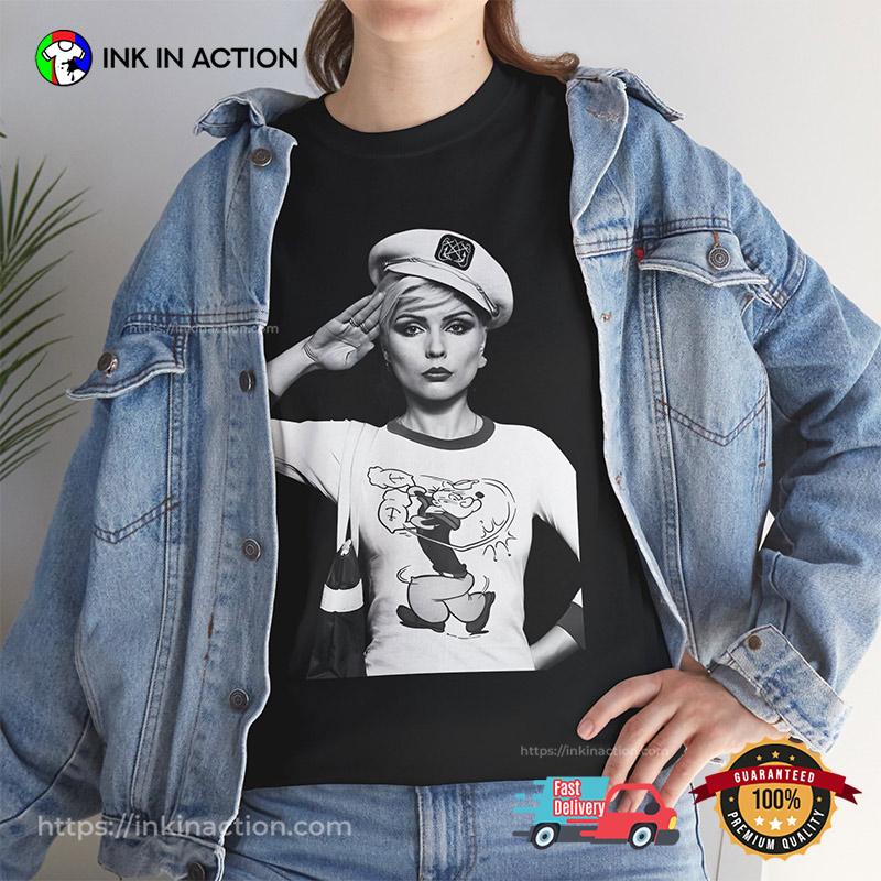 Blondie Debbie Harry Sailor Retro T-shirt Blondie Debbie Harry Sailor Retro T-shirt