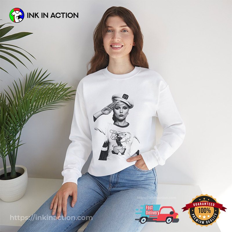 Blondie Debbie Harry Sailor Retro T-shirt Blondie Debbie Harry Sailor Retro T-shirt