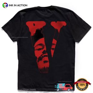 Bloody After Hours The Weeknd x Vlone 2 Sided Shirt