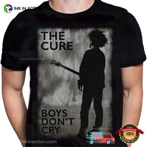 Boys Don’t Cry Retro Song The Cure Band T-shirt