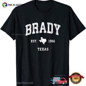 Brady Texas Vintage Football T Shirt 3