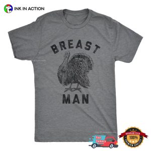 Breast Man Inappropriate Thanksgiving Funny Family T-Shirts
