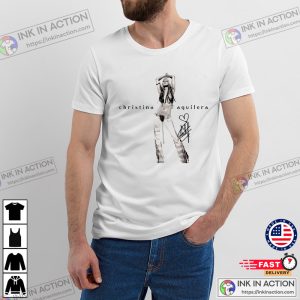 Christina Aguilera Sexy Retro 90s Style Signature Shirt