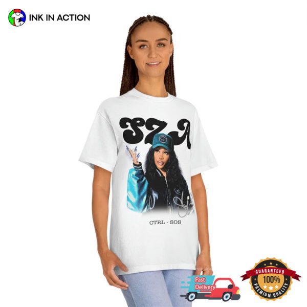 CTRL X SOS Album SZA 2023 Graphic T-shirt