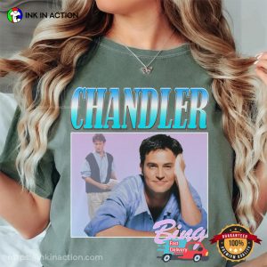 Chandler Bing In Our Heart memorial t shirt 3