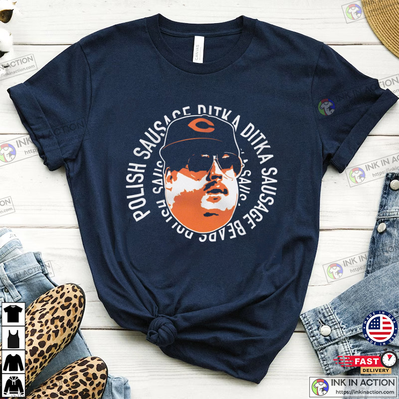 Chris Farley Shirt for Die-hard Chicago Bears Fans Mens or 