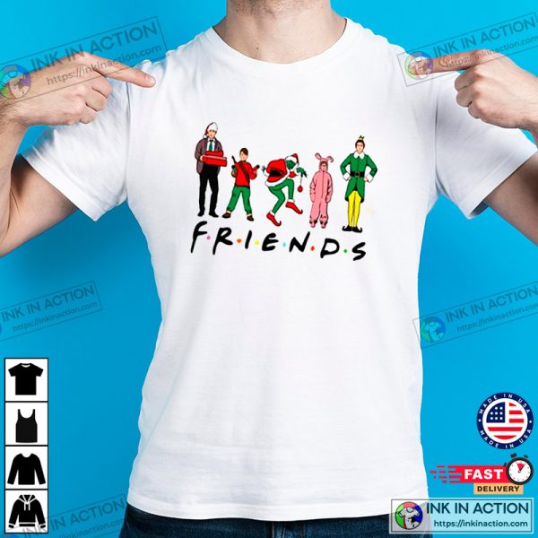 Christmas Friends Funny Holiday T-Shirt