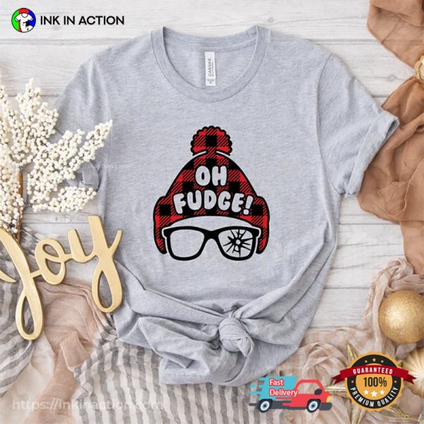 Christmas Oh Fudge Funny Holiday Tee