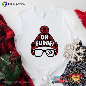 Christmas Oh Fudge Funny Holiday Tee 2