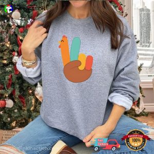 Comfort Colors Happy Turkey funny thanksgiving tee shirts 2