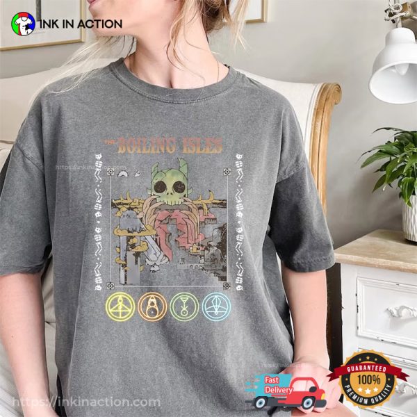 Comfort Colors The Boiling Isles Halloween Disney Tee