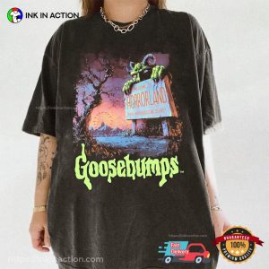 Comfort Colors Welcome To Horror Land goosebumps shirt 2