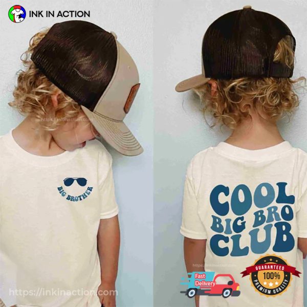 Cool Lil Bro Club 2 Sided Shirt