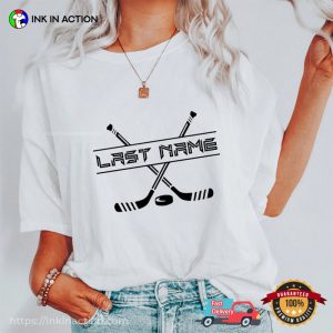 Customized Hockey Player T Shirt, hockey lovers gifts 3