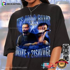 Drake And 21 Savage Concert It’s All A Blur 2023 Comfort Colors Tee