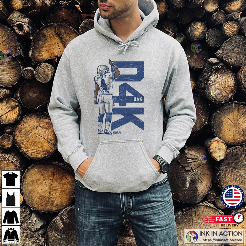 Dak Prescott Youth Hoodie  Dallas Football Kids Youth Hoodie