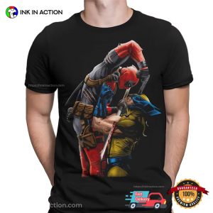 Deadpool Vs Wolverine X-Men Marvel Shirt