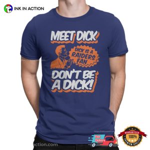 Don't Be A Dick Funny Retro nfl denver broncos T Shirt 2