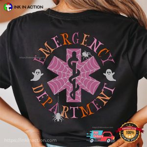 Emergency Department halloween nurse shirt 4