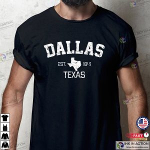 Est 1841 Texas retro dallas cowboys shirt 3