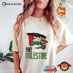 Free Palestine Human Rights Free From War Comfort Colors Tee