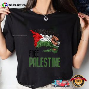 Free Palestine Human Rights Free From War Comfort Colors Tee