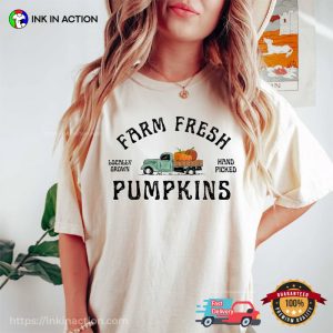 Farm Fresh Pumpkins Fall Comfort Colors thanksgiving shirt 1